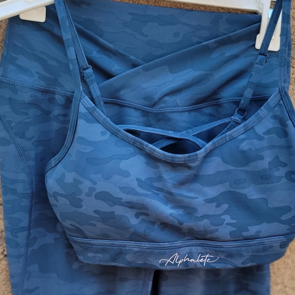 Alphalete surface blue camo from 2020 launch